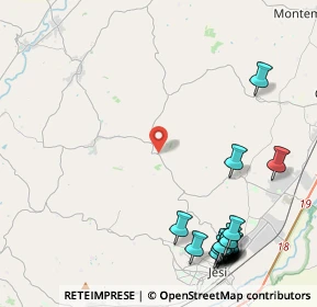 Mappa Viale Madonna di Loreto, 60030 San Marcello AN, Italia (6.112)