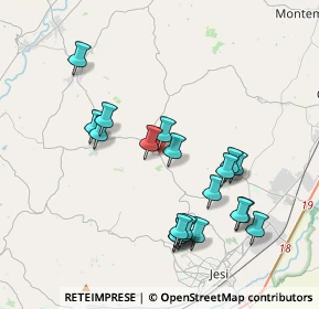 Mappa Viale Madonna di Loreto, 60030 San Marcello AN, Italia (3.963)