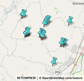 Mappa Viale Madonna di Loreto, 60030 San Marcello AN, Italia (3.083)