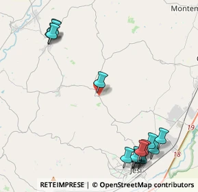 Mappa Viale Madonna di Loreto, 60030 San Marcello AN, Italia (5.89188)