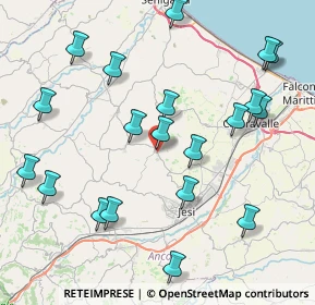 Mappa Viale Madonna di Loreto, 60030 San Marcello AN, Italia (9.466)