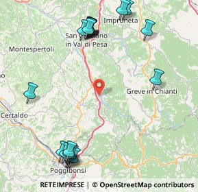 Mappa Via Renato Guttuso, 50028 Tavarnelle Val di Pesa FI, Italia (11.138)