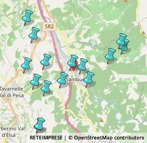Mappa Via Raffaello, 50028 Barberino Tavarnelle FI, Italia (2.22867)