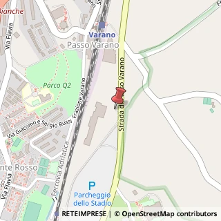 Mappa Strada Provinciale Cameranese Km 13 60129, Via di Passo Varano, 60131 Ancona AN, Italia, 60131 Ancona, Ancona (Marche)