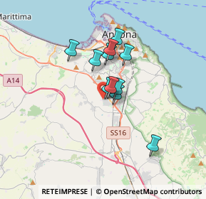 Mappa , 60131 Ancona AN, Italia (2.43818)