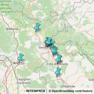 Mappa Via dei Montefeltro, 52037 Sansepolcro AR, Italia (9.505)
