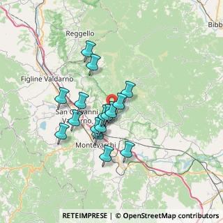 Mappa Via del Borro delle Cave, 52028 Terranuova Bracciolini AR, Italia (5.68688)