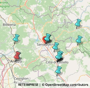 Mappa 52037 Sansepolcro AR, Italia (15.30625)
