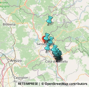 Mappa 52037 Sansepolcro AR, Italia (11.30118)