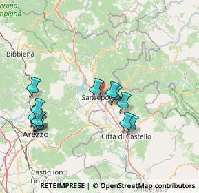 Mappa 52037 Sansepolcro AR, Italia (16.48462)