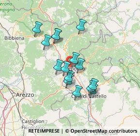 Mappa 52037 Sansepolcro AR, Italia (11.69067)
