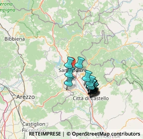 Mappa 52037 Sansepolcro AR, Italia (12.08)