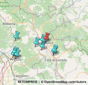 Mappa 52037 Sansepolcro AR, Italia (14.33273)