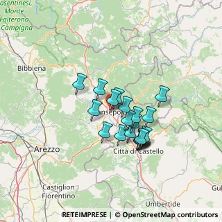 Mappa 52037 Sansepolcro AR, Italia (10.5105)