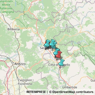 Mappa 52037 Sansepolcro AR, Italia (7.61545)