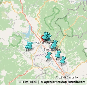 Mappa 52037 Sansepolcro AR, Italia (4.2425)