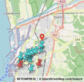 Mappa Via Don Giovanni Minzoni, 57121 Livorno LI, Italia (2.35429)