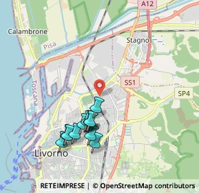 Mappa Via Don Giovanni Minzoni, 57121 Livorno LI, Italia (1.93667)