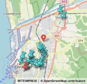 Mappa Via Don Giovanni Minzoni, 57121 Livorno LI, Italia (2.346)