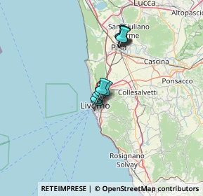 Mappa Via Don Giovanni Minzoni, 57121 Livorno LI, Italia (9.11909)