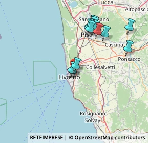 Mappa Via Don Giovanni Minzoni, 57121 Livorno LI, Italia (15.43643)