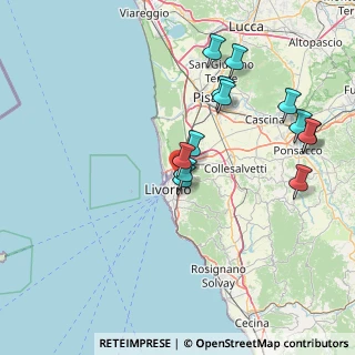 Mappa Via Don Giovanni Minzoni, 57121 Livorno LI, Italia (15.94)
