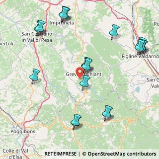 Mappa Località San Martino a, 50022 Greve in Chianti FI, Italia (10.583)