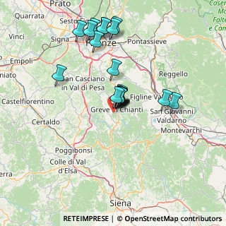 Mappa Località San Martino a, 50022 Greve in Chianti FI, Italia (13.0285)