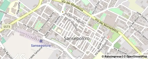 Mappa Sansepolcro