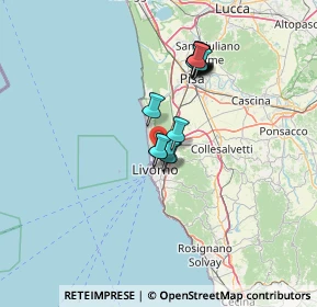 Mappa Via Leonardo da Vinci, 57123 Livorno LI, Italia (11.50267)