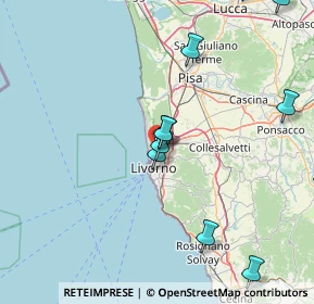 Mappa Via Leonardo da Vinci, 57123 Livorno LI, Italia (22.71769)