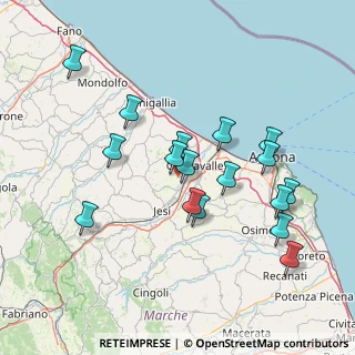 Mappa Via Selvatorta, 60030 Monsano AN, Italia (15.06294)