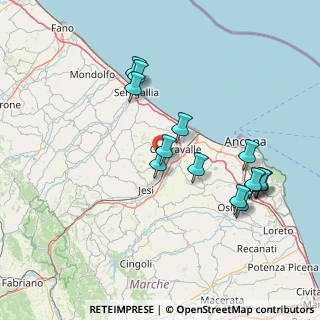 Mappa Via Selvatorta, 60030 Monsano AN, Italia (15.56571)