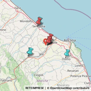 Mappa Via Selvatorta, 60030 Monsano AN, Italia (8.63273)