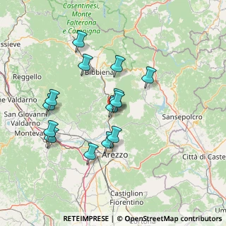 Mappa Via Guglielmo Marconi, 52010 Subbiano AR, Italia (13.8)