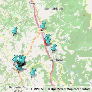 Mappa Via Caravaggio, 50028 Tavarnelle Val di Pesa FI, Italia (2.771)