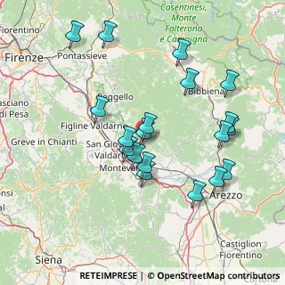 Mappa Area Naturale Le Balze, 52028 Terranuova Bracciolini AR, Italia (15.46)