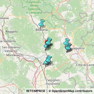 Mappa Via Martiri della Libertà, 52010 Subbiano AR, Italia (9.53385)