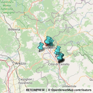 Mappa Via Eugenio Battisti, 52037 Sansepolcro AR, Italia (9.32313)