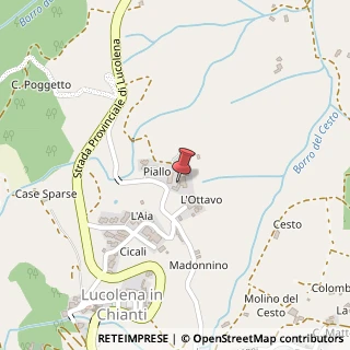 Mappa 50022 Lucolena In Chianti FI, Italia, 50022 Greve in Chianti, Firenze (Toscana)