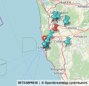Mappa Via Luigi Galvani, 57123 Livorno LI, Italia (11.21083)