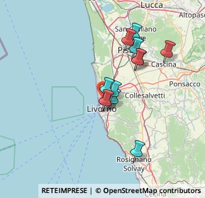 Mappa Via Luigi Galvani, 57123 Livorno LI, Italia (11.46083)