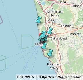 Mappa Via Luigi Galvani, 57123 Livorno LI, Italia (5.28909)