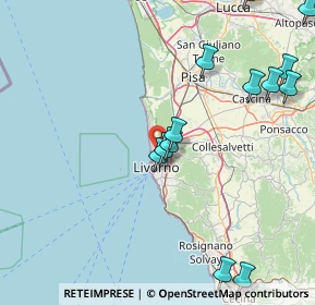 Mappa Via Luigi Galvani, 57123 Livorno LI, Italia (20.54769)