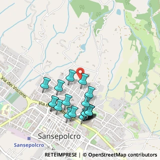 Mappa Via G. Bianchini, 52037 Sansepolcro AR, Italia (0.505)
