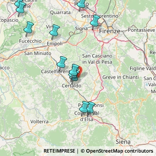 Mappa Via Scarpeto Pino, 50052 Certaldo FI, Italia (19.8775)