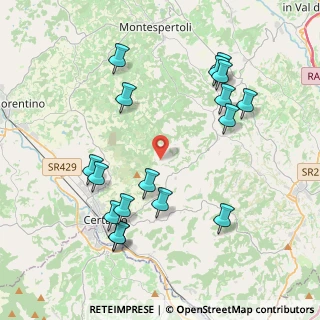 Mappa Via Scarpeto Pino, 50052 Certaldo FI, Italia (4.51235)