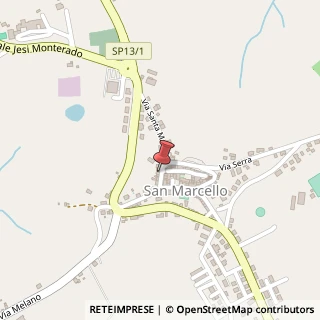 Mappa Via Circonvallazione, 22, 60030 San Marcello, Ancona (Marche)