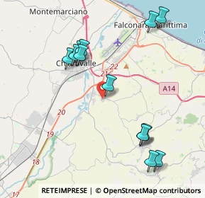 Mappa Via A. Gramsci, 60020 Camerata Picena AN, Italia (4.51846)
