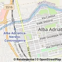 地图 Alba Adriatica